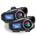 Intercomunicador Bluetooth para Casco de Moto Q58-Max – Pack x2 | Alcance 500m, Radio FM y Batería 25h