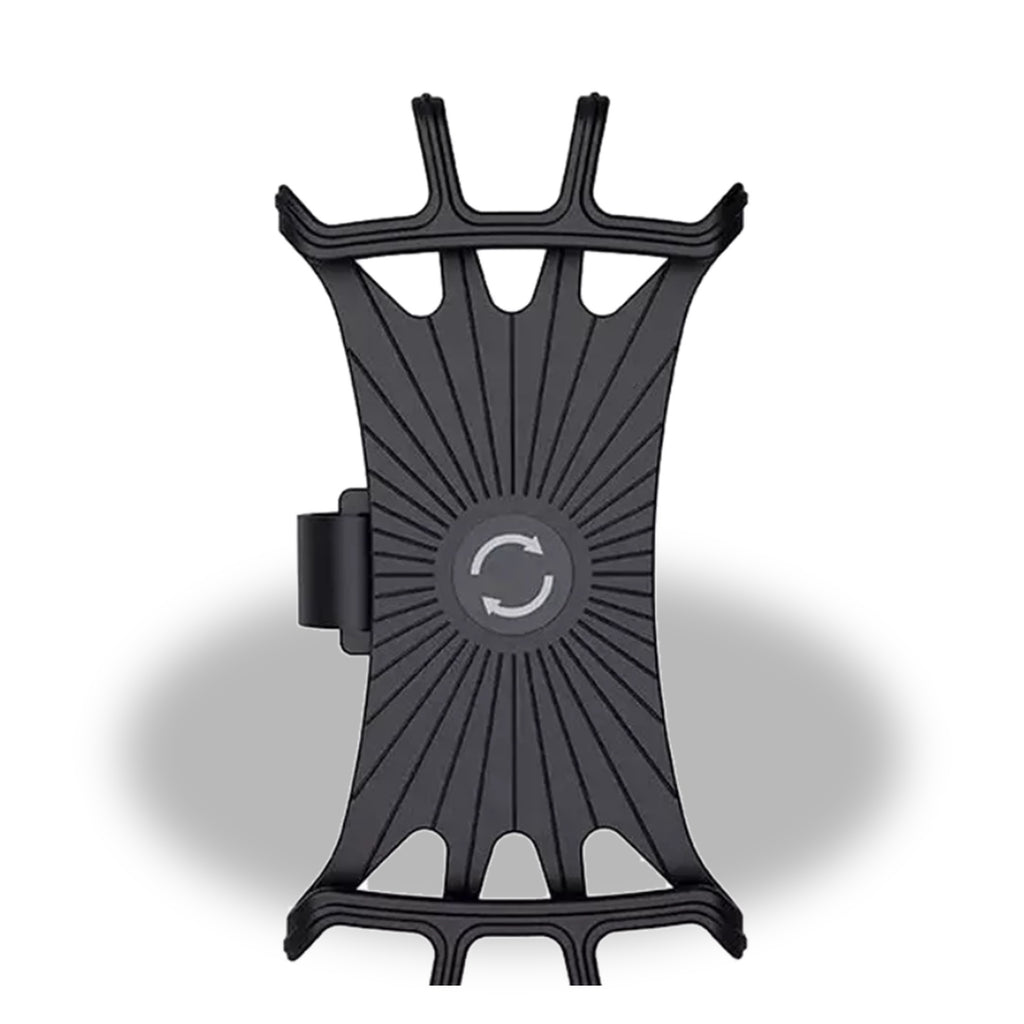 Soporte Universal para Celular Moto y Bicicleta – Giro 360°, Silicona Flexible